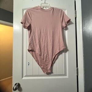 Pink Short Sleeve Bodysuit